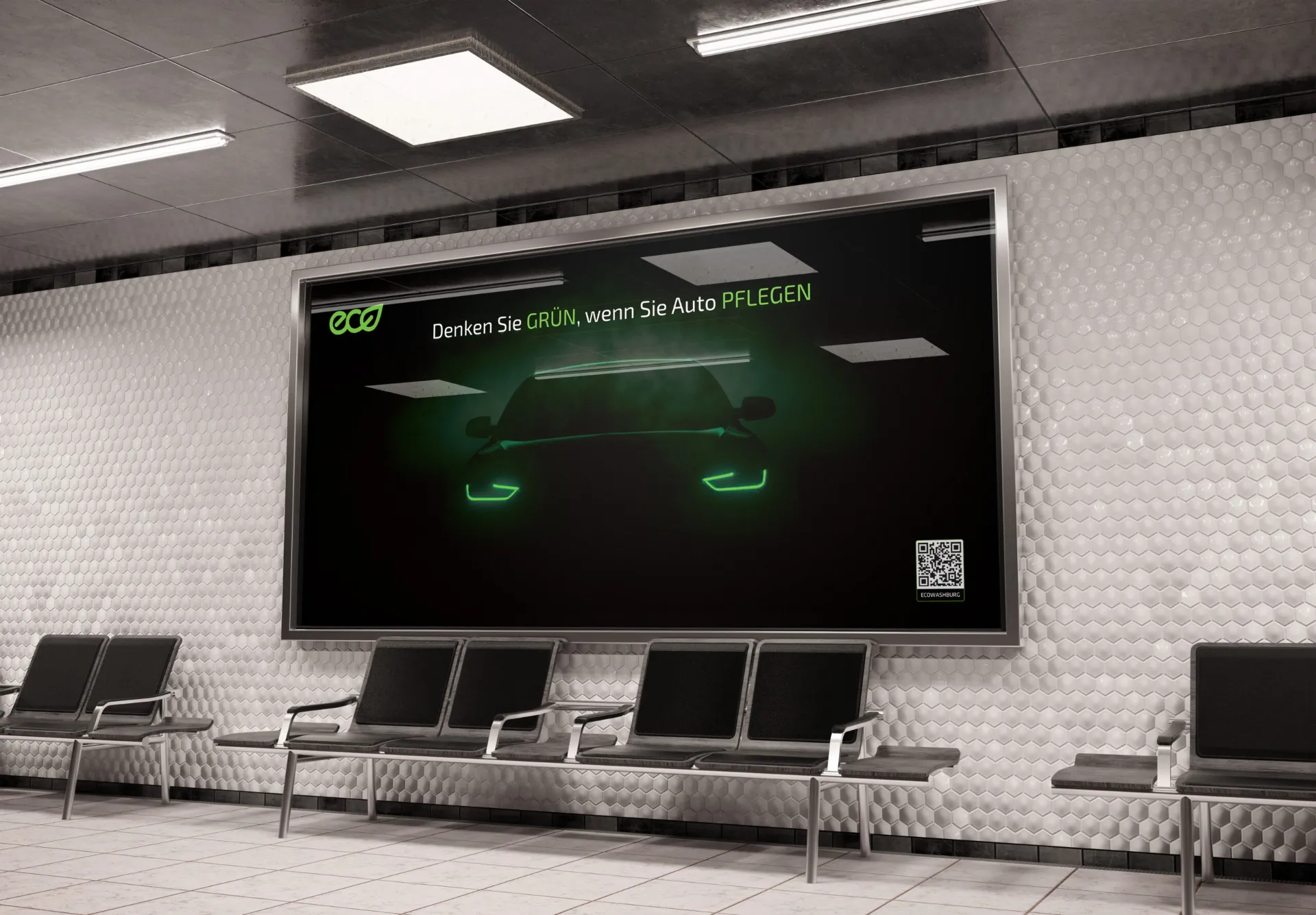 Autopflege-Dienstleister, Essen – Ecowashbourg Poster